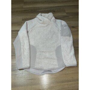 Nike Long-Sleeve Sherpa Fleece Pullover Top - Women's